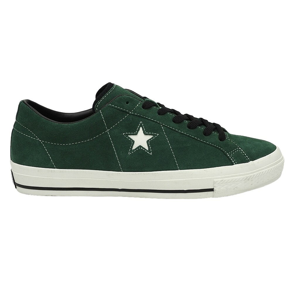 未使用品 CONVERSE GOLF ONE STAR GF スエードレザー ゴルフシューズ スパイクレス 【サイズ：US10.5(29cm)】 グリーン 33500340 コンバース メンズ 3L/B0772S/LEB25/HM/RR/SYM