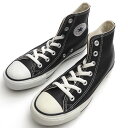 未使用品 CONVERSE ALL STAR レザースニーカー 【サイズ：23cm】 ブラック 1B908 オールスターハイ コンバース レディース 5L/H0411SL10/HCTB02/HM/SYM