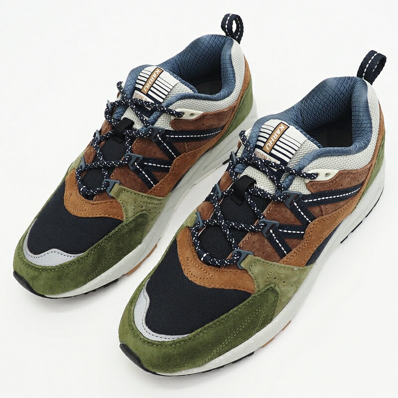 新品 KARHU Fusion 2.0 スニーカー 【サイズ：US8(26.3cm)】 アボカドxブラウンシュガー F804131 カルフ メンズ 5L/H05444/JEPT21/HM/のサムネイル
