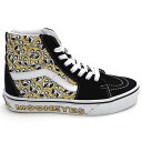 未使用品 VANS × MOONEYES SK8-HI スニーカー 【サイズ：22cm】 イエロー/ブラック バンズ ムーンアイズ レディース 5L/A05168VL12/HEBR29/SYM/HM