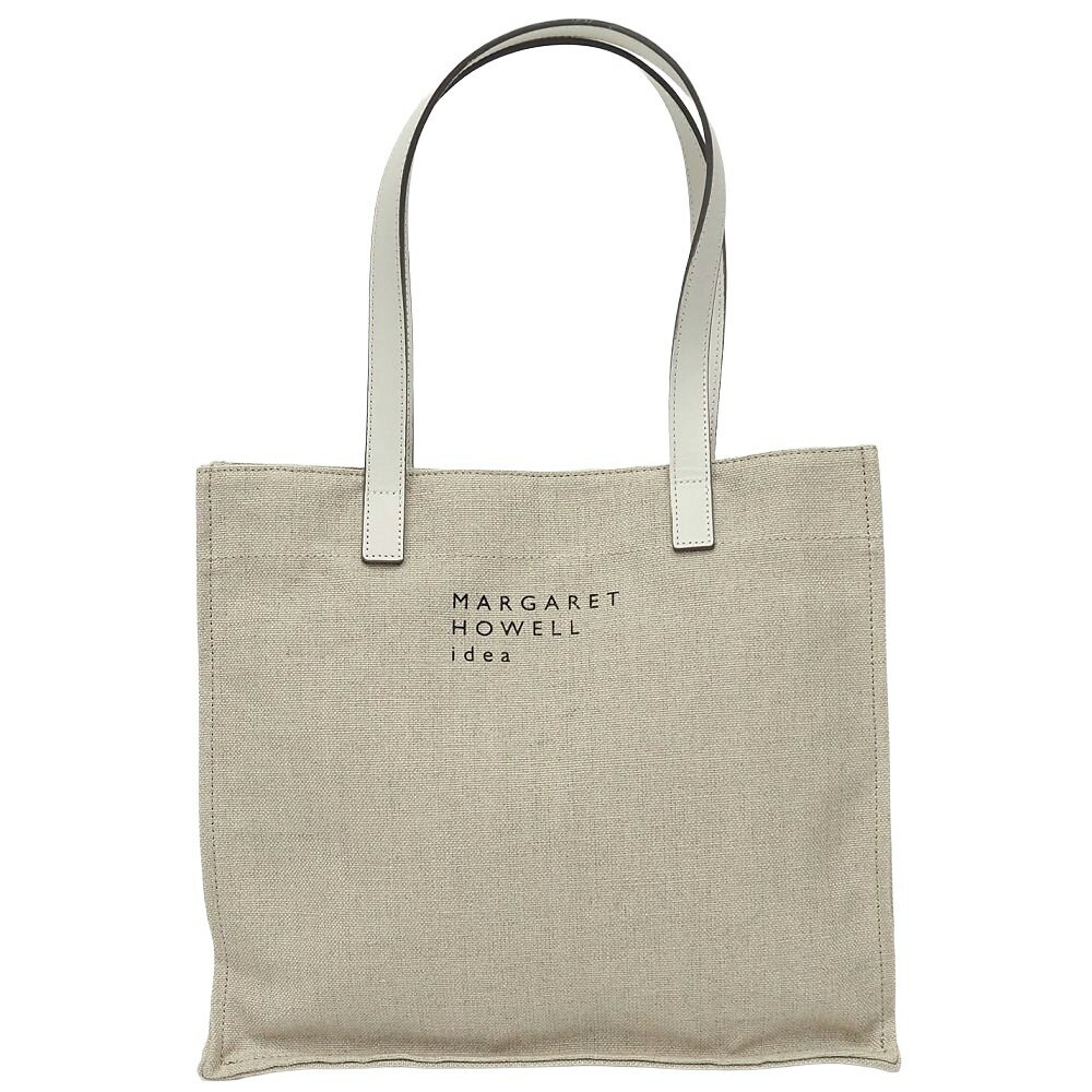 乐天商城 - 新品 MARGARET HOWELL idea グランピアンズ リネン トートバッグ オフホワイト MHLH5GH1 肩掛け可能 マーガレットハウエル レディース 5MLA/E07324/LUN01/HM/RR/SYM