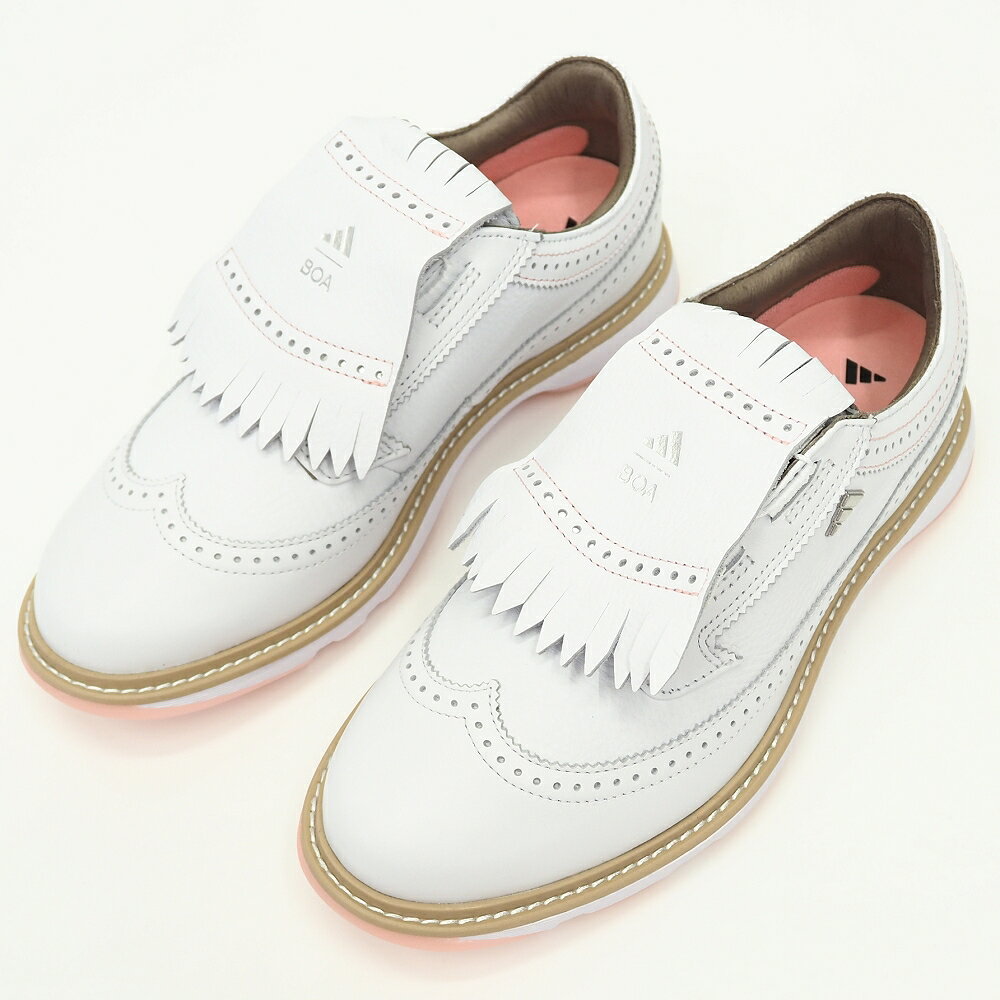 新品 adidas MC87 スパイクレス ゴルフシューズ 【サイズ：US6.5(24.5cm)】 ホワイ...