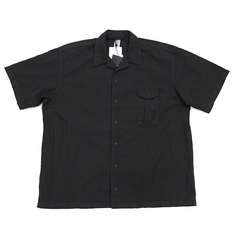 Rakuten - 新品 ddd DESCENTE S/S シャツ 【サイズ：M】 ブラック コットンナイロン生地 アバハウス別注 デサント メンズ 3F8/E05496/JNUN05/SYM/HM/LP