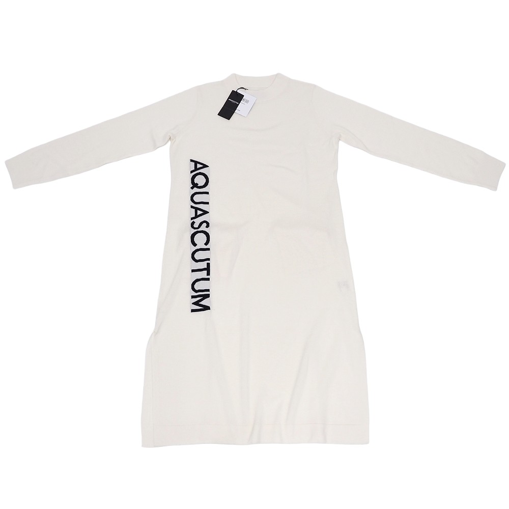 新品未使用　Aquascutum アクアスキュータム 長袖ポロシャツ TEC.3 ウール長袖ポロシャツ