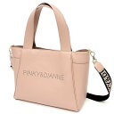 未使用品 PINKY&DIANNE モデレイト 2WAYトート バッグ ピンク PDLHDKH1 ピンキーアンドダイアン レディース 3MLB/E06691/KUN03/HM/SYM