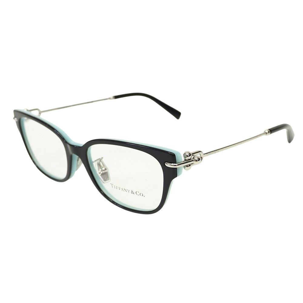Rakuten - 未使用品 TIFFANY&CO. 眼鏡 【サイズ：52□17-140】 ブラック/ティファニーブルー TF2262F 8055 メガネ ティファニー レディース 5CH/E07126/LAY28/HM/RR