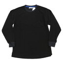 新品 nonnative DWELLER L/S TEE WOOL T/C JERSEY カットソー 【サイズ:1】 ブラック NN-C4206 プルオーバー ...