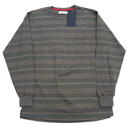 新品 nonnative L/S Tシャツ 【サイズ:1】 CEMENT NN-C4216 DWELLER L/S TEE COTTON JERSEY BORDER ノンネイティブ メンズ 5F5/G05244/JNLY25/HM/ 新品 nonnative L/S Tシャツ 【サイズ:1】 CEMENT NN-C4216 DWELLER L/S TEE COTTON JERSEY BORDER ノンネイティブ メンズ 5F5/G05244/JNLY25/HM/