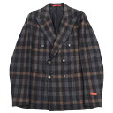 新品 ISAIA ダブル ウールジャケット 【サイズ：48】 