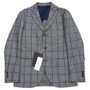 未使用品 Munsingwear REDAウール ジャケット 【サイズ:S】 グレー 定価75900円 マンシングウエア メンズ 5WHE/A0645S/KANU14/HM/SYM