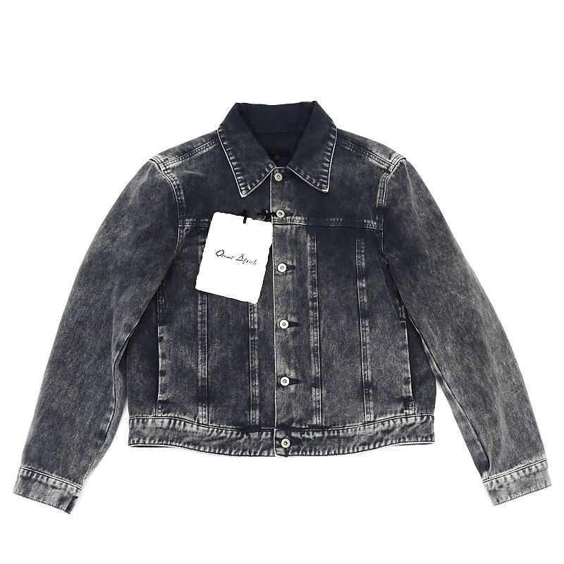  24AW Omar Afridi AXES DENIM JACKET ǥ˥ 㥱å ڥ46 GREY OA-AW24-...