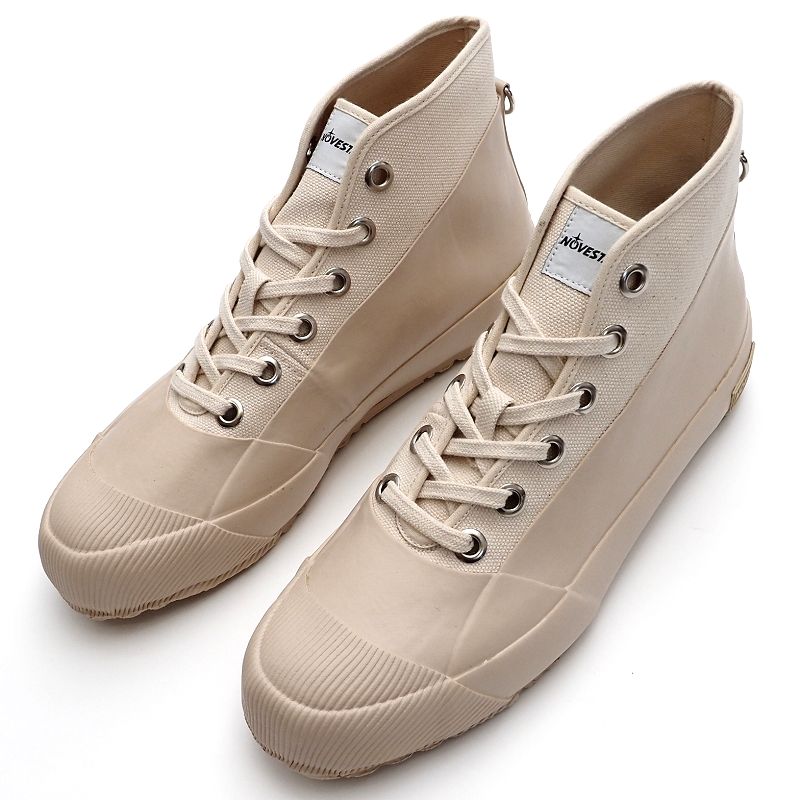 未使用品 NOVESTA ラバースニーカー 【サイズ：41】 ベージュ 全天候型 ジェイプレス購入 ノヴェスタ メンズ 2L/D0522S/JEPT11/HM