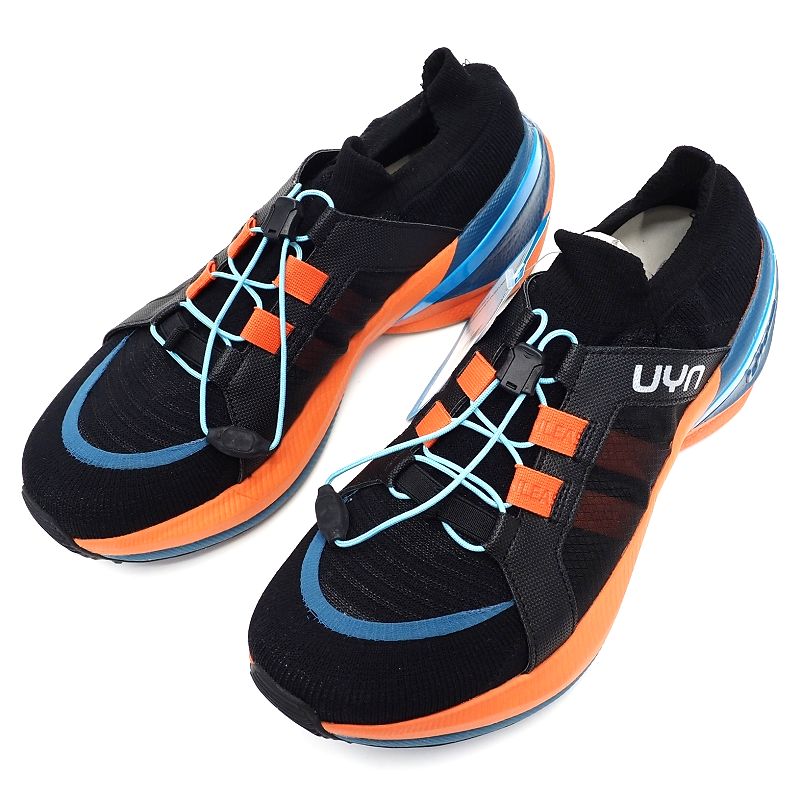 未使用品 24SS UYN NEURON SHOES シューズ 【サイズ:42】 ブラック スニーカー ウイン メンズ 5L/B0670S/KEBR20/HM/SYM