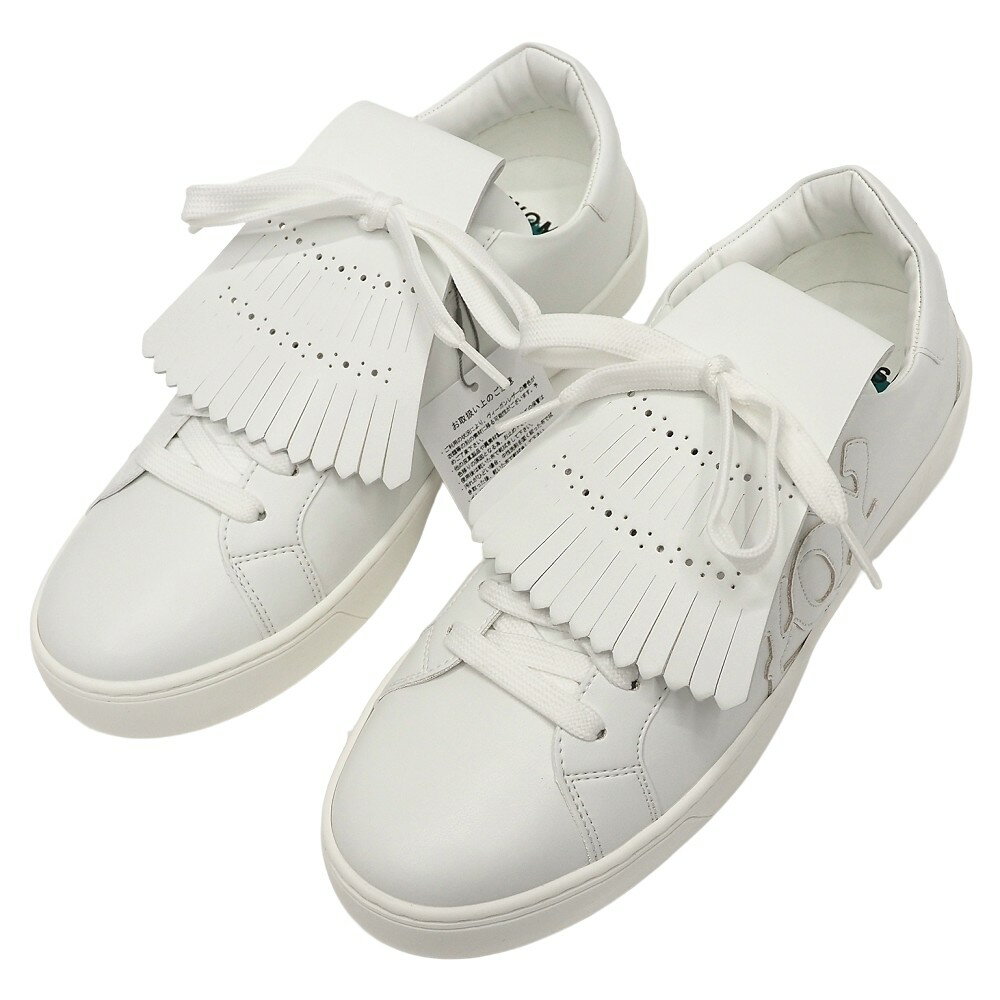 新品 ZOY × WOMSH VEGAN キルトタン ゴルフシューズ スパイクレス 【サイズ：37】 ホワイト イタリア製 ヴィーガンレザー ゾーイ ウォムシュ レディース 5L/L06209/KEC23/HM/RR