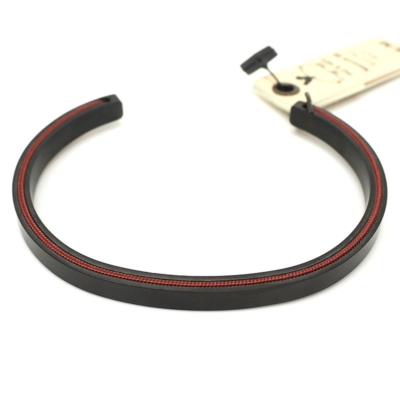 樂天商城 - 新品 PIG&HEN Navarch SR バングル 【サイズ：S/M(17cm)】 Brick Red/Black ピッグアンドヘン メンズ 5WL/J06165/KOV25/LP/RR/