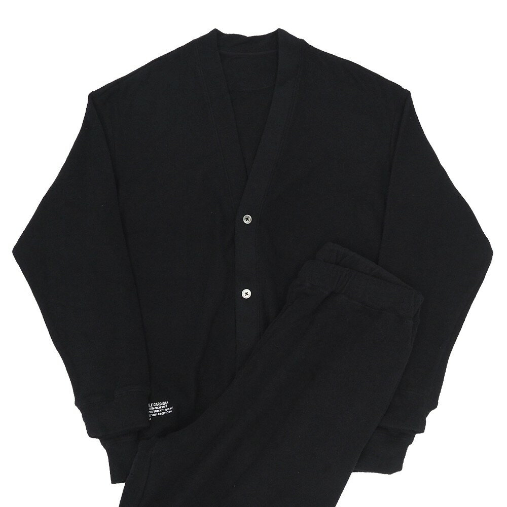 Rakuten - 新品 25AW FreshService UTILITY PILE CARDIGAN SET-UP カーディガン パンツ セットアップ 【サイズ：M】 ブラック FSR253-60211 フレッシュサービス メンズ 5R3/C07229/LAR21/HM/RR/