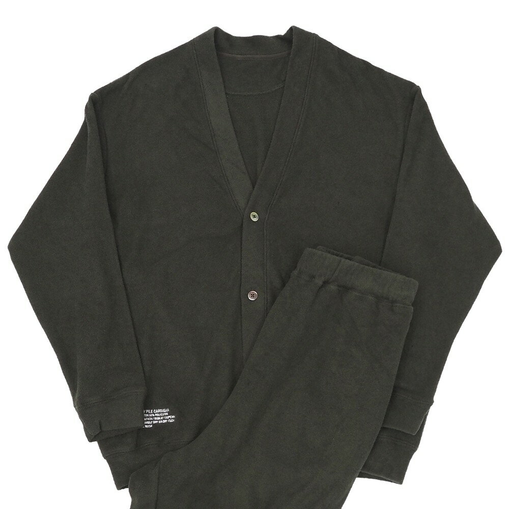 樂天商城 - 新品 25AW FreshService UTILITY PILE CARDIGAN SET-UP カーディガン パンツ セットアップ 【サイズ：M】 カーキ FSR253-60211 フレッシュサービス メンズ 5MLD3/C07232/LAR21/HM/RR/