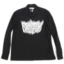 新品 FACETASM 長袖シャツ 【サイズ:3】 ブラック FLY FRONT FACETASM SHIRT ファセッタズム メンズ 5WHB/A02133/SMCL/HM/SYM(4)
