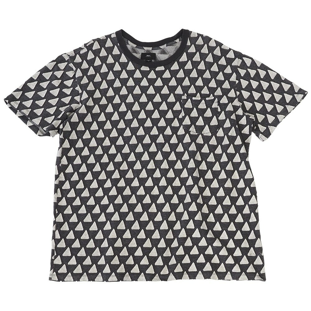 Rakuten - 美品 OBEY WORLDWIDE Tシャツ 【サイズ：XL】 グレー ニットのような生地 半袖 オベイ ワールドワイド メンズ 5F1/E07309/LAY28/HM/RR