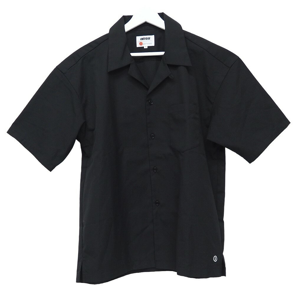 乐天商城 - 美品 BEAUTY＆YOUTH CHITOSE S/S シャツ 【サイズ：M】 ブラック ボックスシルエット ユナイテッドアローズ ビューティーアンドユース メンズ 5F5/F0713S/LUN06/HM/RR/