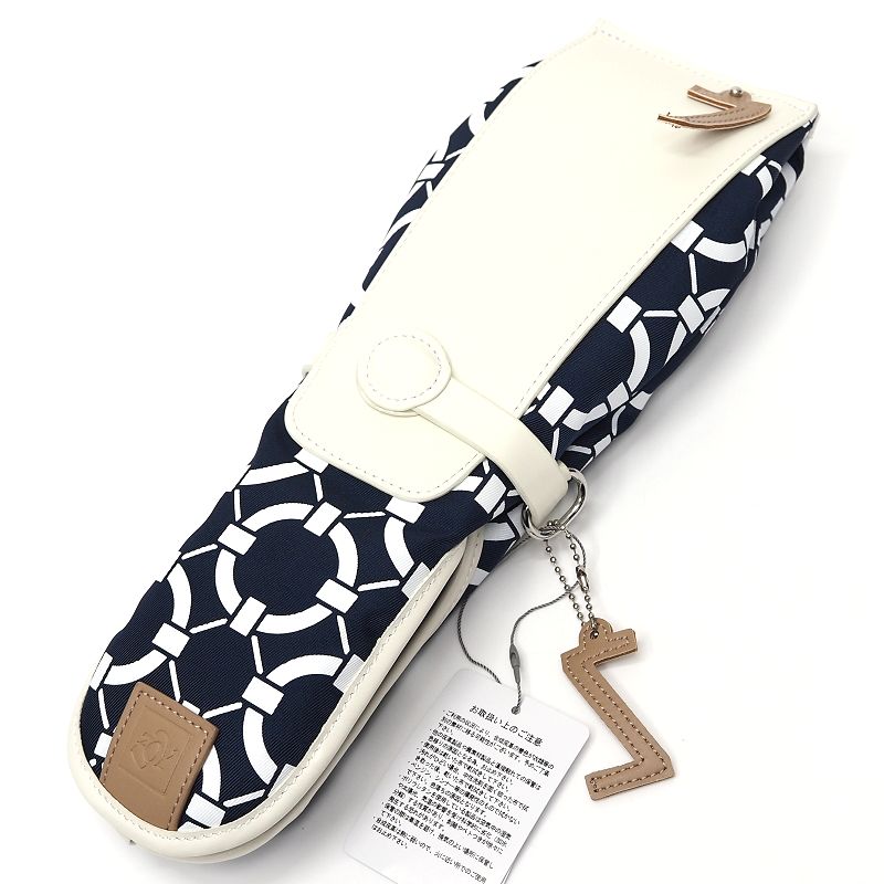 未使用品訳あり 25SS ZOY フェアウェイウッド用 ヘッドカバー ネイビー/ホワイト ゴルフ用品 ゾーイ メンズ レディース 5MLA2/L06298/KEC22/LP/RR