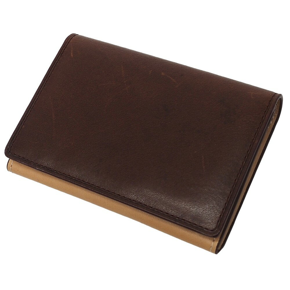 Rakuten - 未使用品 D'URBAN レザーカードケース ダークブラウン 名刺入れ 1604584003 ダーバン メンズ 7F26/D07572/LAY03/HM/RR/SYM