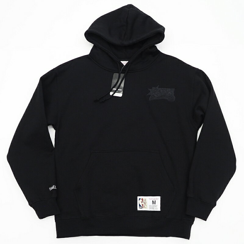 Rakuten - 未使用品 Mitchell&Ness フィラデルフィア 76ers パーカー 【サイズ：M】 ブラック NBA バスケットボール ミッチェルアンドネス メンズ 5G2/D0504SL/KANU29/HM/SYM