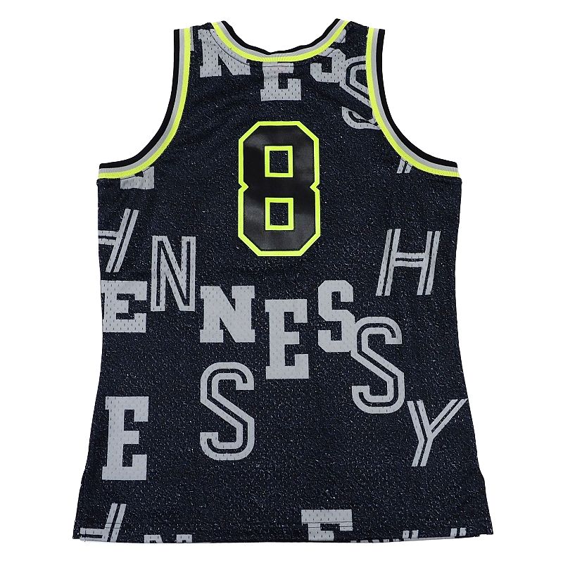 新品 24SS Mitchell & Ness NBA HENNESSY NEON CONCRETE SWINGMAN JERSEY COLLAB スウィングマンジャージ 【サイズ：M】 ブラック ヘネシー ミッチェルアンドネス メンズ 5WHAF22/C0680S/KAY01/HM/SYM/RR 2