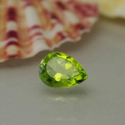 ペリドット1.24ct B-0798R【送料無料】天然オリビン 黄緑 橄欖石 自色