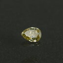強蛍光イエローダイヤモンド 0.16ct　UVペン付 b-2818ベリーライトイエローのように薄く色が付いているのは評価が低くなりますが、ここまで色が濃いとカラーダイヤとして評価と稀少性が上がります。