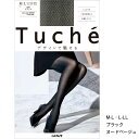 Tuche 伝線しにくい ミニダイヤ柄 ストッキング M-L L-LL 黒 ベージュ レディース シアータイツ グンゼ トゥシェ TH902G gz-th902g