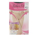 RelaxFit リラックスフィット ストッキング おなかゆったり M-L・L-LLサイズ レディース 無地 パンティストッキング 福助 fk-117q1361