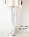 Point Me 白タイツ 80デニール M-L ホワイト レディース コスプレ mz-ts01