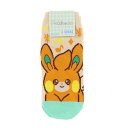 ポケットモンスター パモ ジョイフル柄 スニーカー丈ソッスク 23-25cm レディース ベージュ 靴下 ポケモン sp-pm1406j