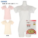 快適工房 婦人 V型3分袖スリーマー Sから3L 全5サイズ 綿100% 全3色 日本製 レディース インナーシャツ グンゼ gz-kq5050