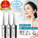 【楽天1位受賞★レビュー高評価】角栓 超精密 ピンセット 角栓取り 毛穴 毛抜き 小鼻 黒ずみ 皮脂 汚れ ケア 専用キット 鼻 いちご鼻 7tool 精密ピン...