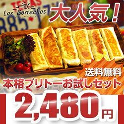 ブリトー　ミニ 6本セットお試し価格2480円(税抜)！【送料無料※北海道・沖縄を除く】朝食に！冷凍パン!パーティー料理！ピザ