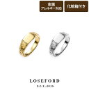 【LOSE FORD 公式】 ハワイアンジュエリー スクエアリング メンズリング シグネットリング ハワジュ 印台 印台リング シルバー ゴールド メンズ レデ...