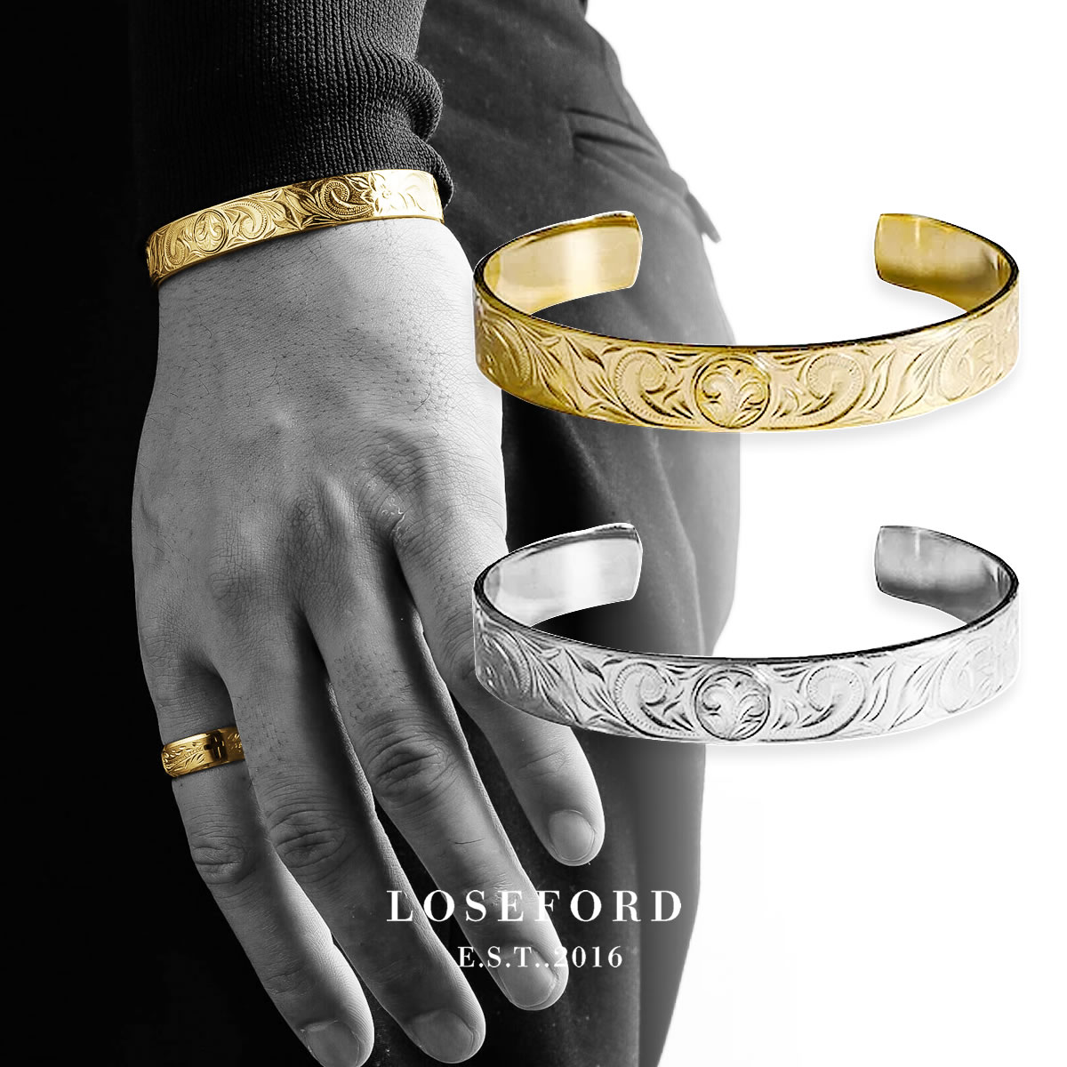 【楽天ランキング1位受賞】 ハワイアンジュエリー メンズバングル バングル つけっぱなし ハワイアンバングル ハワイアンアクセサリー メンズ レディース ペア ...