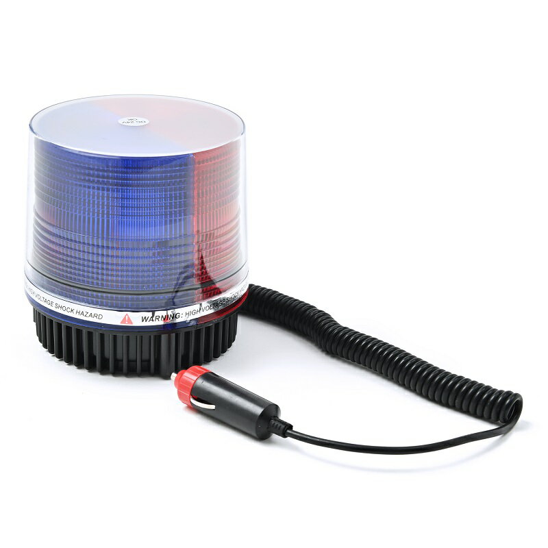 【クーポンで最大2000円OFF】 LED 回転灯 12v フラッシュ ストロボ 切替/ 警告灯 マグネット 非常灯 緊急灯 ボート 重機 ユンボ 看板灯 選べる 黄／赤／青／白／赤青／赤白