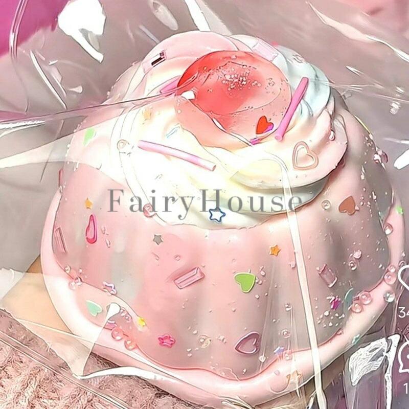 ふわふわおもちゃ メロジョイ さくらぷにぷに プリン オシャレ減圧食品サンプル 低反発 感触 スクイーズ 神ふわままごと ストレス解消 サプライズ お握りおにぎ lotsofproduct-10018665 商品盛りだくさん楽天市場店 サンプル画像3