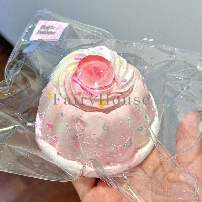 ふわふわおもちゃ メロジョイ さくらぷにぷに プリン オシャレ減圧食品サンプル 低反発 感触 スクイーズ 神ふわままごと ストレス解消 サプライズ お握りおにぎ lotsofproduct-10019219 商品盛りだくさん楽天市場店 サンプル画像2