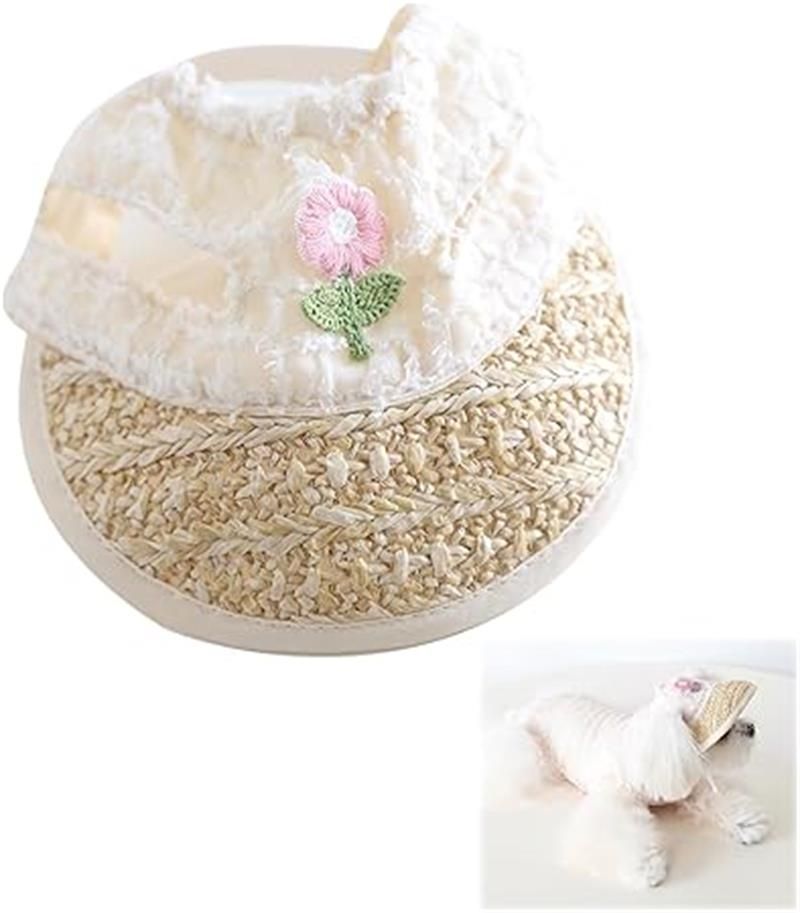 【商品サイズ】ペット帽子頭囲：Sサイズ/約20〜35cm、Lサイズ/約35〜45cm（小型犬・中型犬におすすめ） 【通気性のある日焼け防止】かわいい花柄の麦わら帽子はペットの犬のために特別に設計されており、暑い季節に着用すると紫外線を効果的に防ぐことができます。 大きなつばは、犬の目と頭を太陽から守り、散歩や一緒に出かけるときにダメージを避けることができます。 【調節可能なボタン】犬用帽子の内側は調節可能なロープで設計されており、かぶるのが簡単です。 伸縮性のあるボタンをいつでも愛犬に合わせて調整でき、犬 サンバイザーが脱げたり風で飛ばされたりするのを防ぎ、ペットが体重が減ったり増えたりしても、調節可能なあご紐を使用できます。 【かわいいペットの麦わら帽子】野球帽は2つの耳穴が設計されており、耳に圧迫感がなく、快適に着用できます。 犬の帽子にはピンクの花が付いており、とても美しいです、春と夏の外出に最適です、かわいい犬の帽子の注目を集めやすくなります。 【適用シーン】外出、散歩、屋内、屋外、ビーチ、写真の小道具に適しており、ペットへの完璧な誕生日プレゼントとしても使用できます。 家族や友人のペットに贈って、誕生日の雰囲気を高め、ペットをテーマにした誕生日を忘れられないものにすることができます。絶妙な服装はペットをより魅力的でキュートにします。【商品サイズ】ペット帽子頭囲：Sサイズ/約20〜35cm、Lサイズ/約35〜45cm（小型犬・中型犬におすすめ） 【通気性のある日焼け防止】かわいい花柄の麦わら帽子はペットの犬のために特別に設計されており、暑い季節に着用すると紫外線を効果的に防ぐことができます。 大きなつばは、犬の目と頭を太陽から守り、散歩や一緒に出かけるときにダメージを避けることができます。 【調節可能なボタン】犬用帽子の内側は調節可能なロープで設計されており、かぶるのが簡単です。 伸縮性のあるボタンをいつでも愛犬に合わせて調整でき、犬 サンバイザーが脱げたり風で飛ばされたりするのを防ぎ、ペットが体重が減ったり増えたりしても、調節可能なあご紐を使用できます。 【かわいいペットの麦わら帽子】野球帽は2つの耳穴が設計されており、耳に圧迫感がなく、快適に着用できます。 犬の帽子にはピンクの花が付いており、とても美しいです、春と夏の外出に最適です、かわいい犬の帽子の注目を集めやすくなります。 【適用シーン】外出、散歩、屋内、屋外、ビーチ、写真の小道具に適しており、ペットへの完璧な誕生日プレゼントとしても使用できます。 家族や友人のペットに贈って、誕生日の雰囲気を高め、ペットをテーマにした誕生日を忘れられないものにすることができます。絶妙な服装はペットをより魅力的でキュートにします。