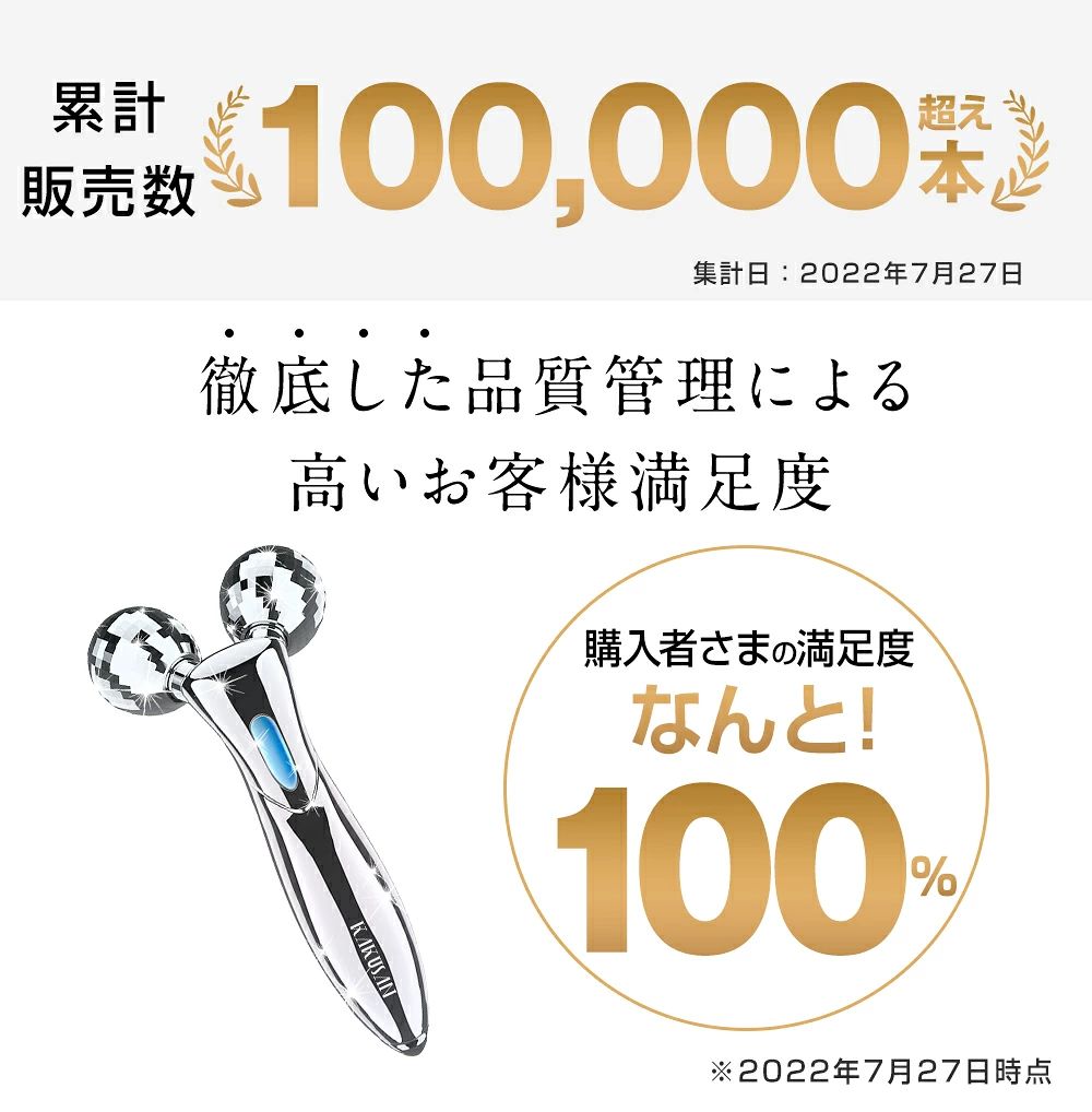 商品盛りだくさん楽天市場店の美顔器 美顔ローラー 1年保証 マイクロカレント 美容ローラー リフトアップ 微弱電流 防水仕様 充電不要 全身用 フェイスローラー ボディローラー Y字型 ミニ 防水 小顔ローラー 美容グッズ KAKUSAN プレゼント ギフト 送料無料｜アングル3