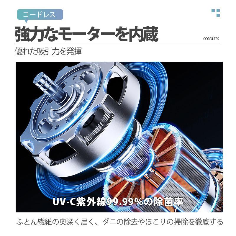 掃除機 コードレス 強力吸引 静音設計 3way スティッククリーナー スティック型 20...