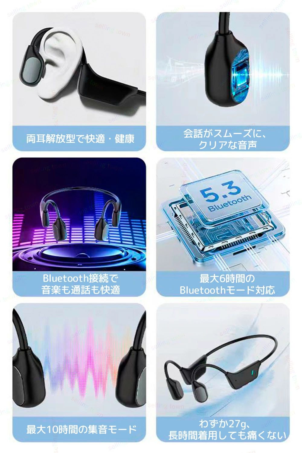 集音器 骨伝導 ワイヤレス 介護 高齢者 通話可能 音楽楽しめる 長時間 操作簡単 紛...