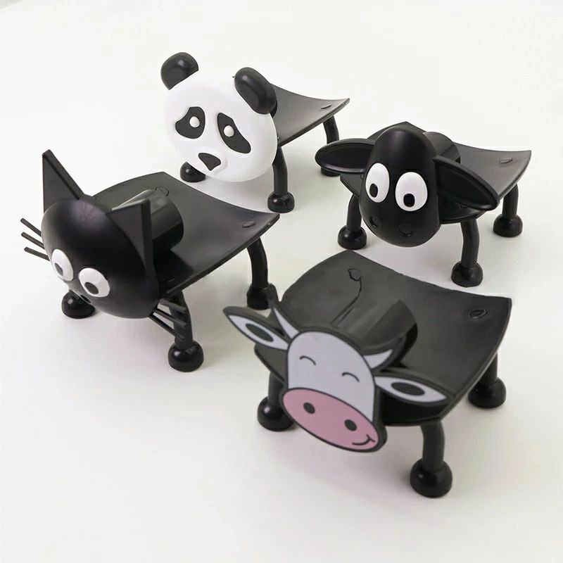 トイレ用品 トイレットペーパー 収納 ペーパーホルダー カジュアル 北欧 お手洗い おしゃれ 棚 かわいい シンプル 牛猫羊パンダ豚 2個 ペーパータオルホルダー