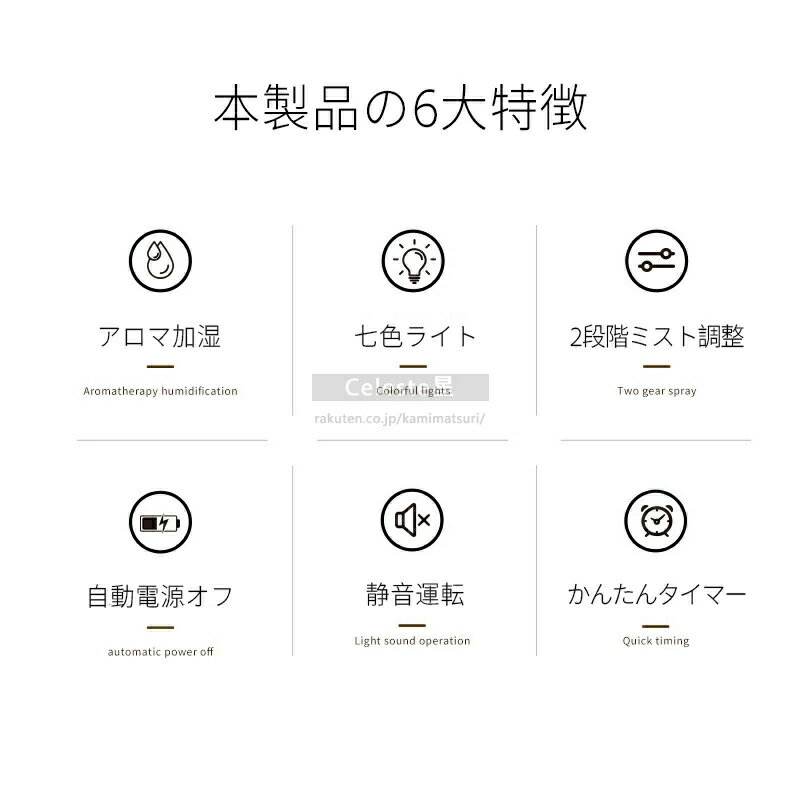 ＼雪山のような美しさ／アロマライト アロマディフューザー 加湿器 卓上 アロマ 加湿器 アロマ ディフューザー 加湿器 車載　アロマランプ ナイトライト 加湿器 ライト加湿器 デスク 加湿器　コンパクト 加湿器 小型　LEDライト 空焚き防止　乾燥対策 2