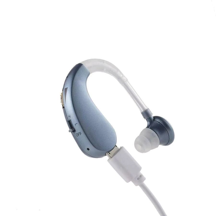 集音器 補聴器との違い 高齢者 充電式 デジタル 耳掛け 軽量 健康家電 美容 左右両...