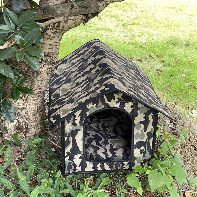 【P10倍】50*40*45cm野良猫小屋 防水アウトドアペットハウス 猫小屋 犬小屋 防水ペ...